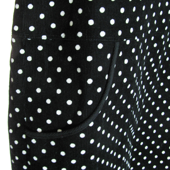 G.H. Bass & Co. Polka Dot Corduroy Sz 12 Dress - Picture 6 of 8